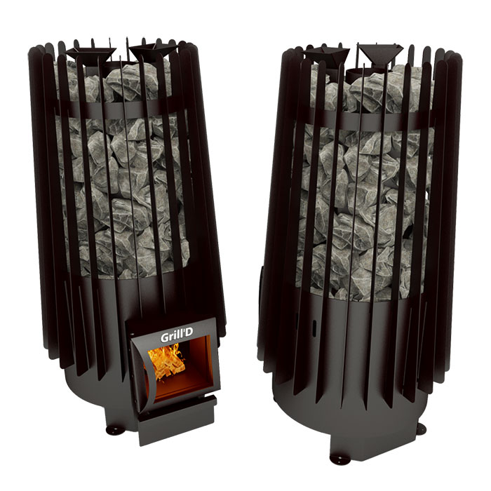 Банная печь Grill'D Cometa 180 Vega Short  black